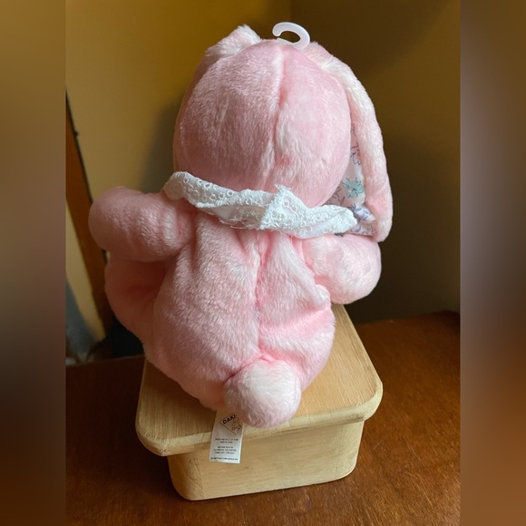 Dakin Cotton Candy and Floral Bunny Rabbit Plush Floppy Stuffed Animal with tag - Picture 8 of 13